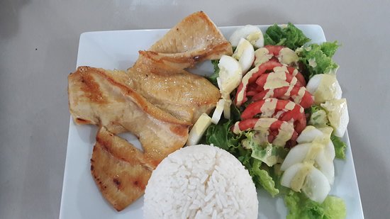 Pechuga de pollo a la plancha con arroz