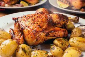 Pollo con papas: Deliciosa receta con pocos ingredientes