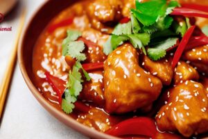 Pollo en Salsa de Ostión: Delicioso Platillo con Sabor Asiático