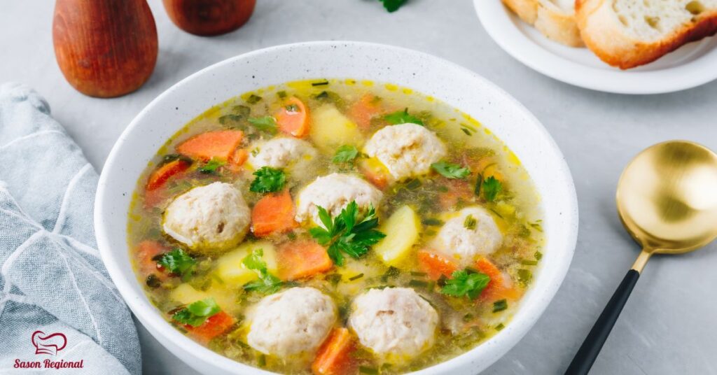 cómo hacer albondigas en caldo