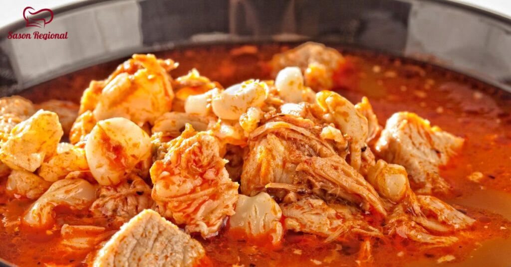 pozole con pollo